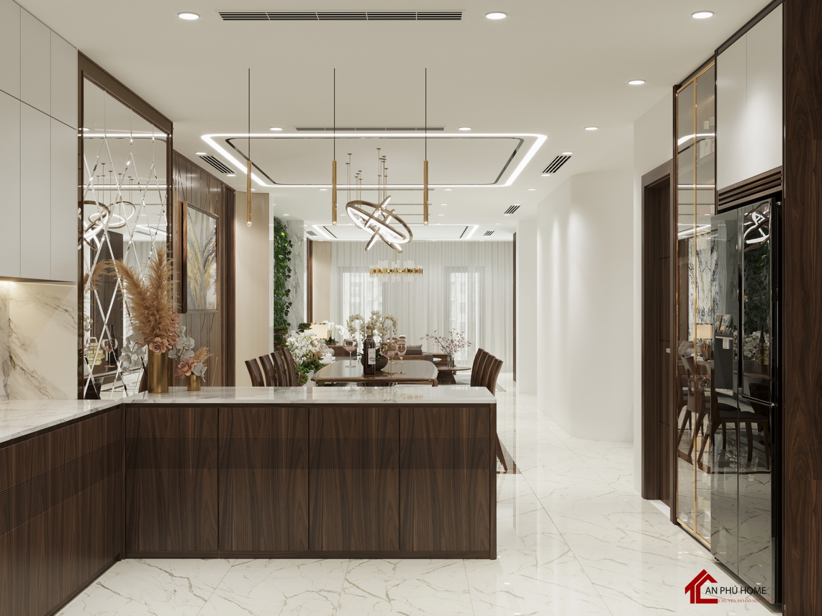 thi công nội thất gỗ tự nhiên đẹp tphcm